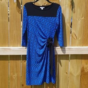 NY&Co Flitted Stretch Dress Size Small